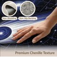 thumbnail image 6 of ODIKA 2'x3' Washable Accent Rug Pet Friendly, Bedside Mat Starry Field Constellation Grid Uranus Themed Galaxy Meteorite Refined for Bedroom, Nursery, RV, 6 of 7