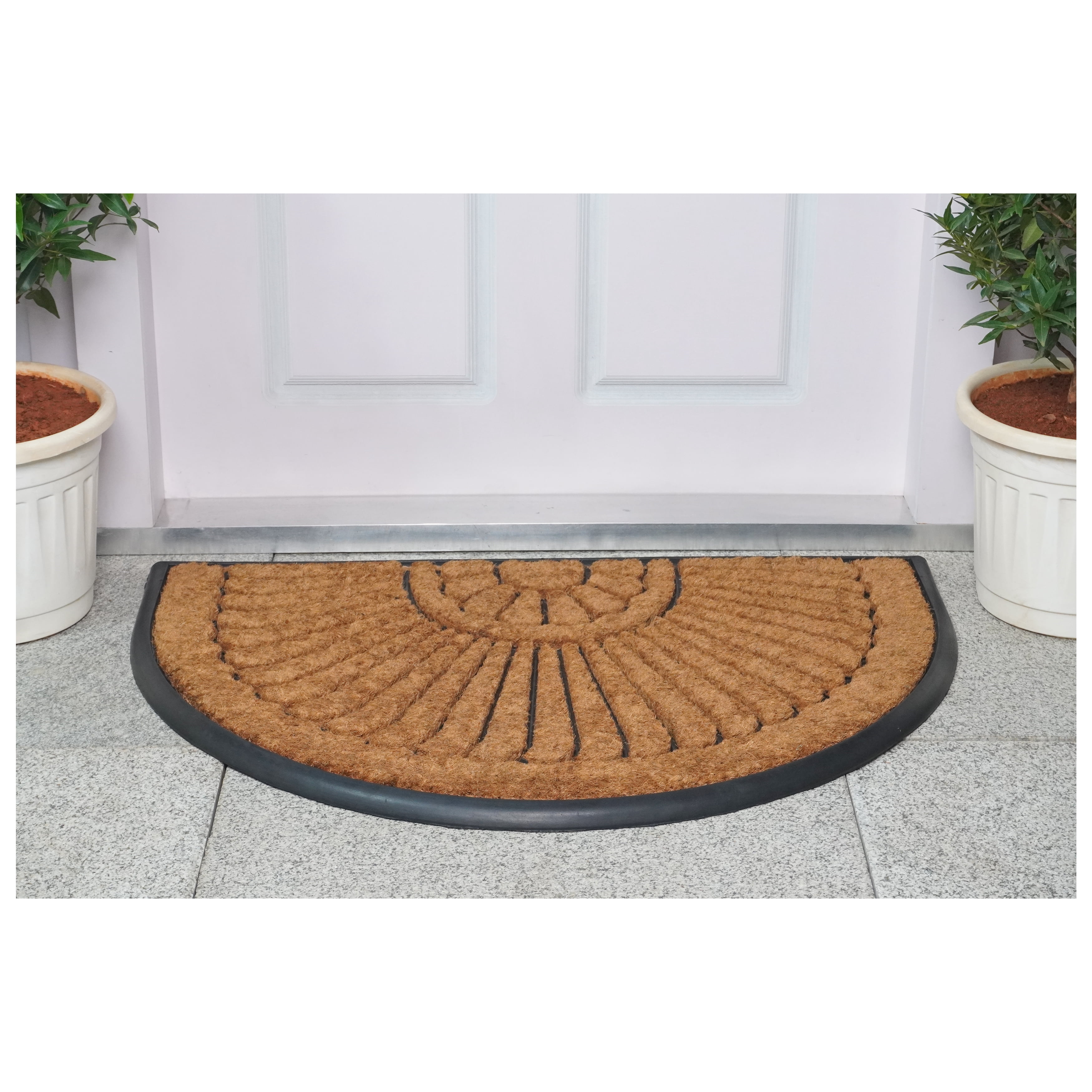 Momentum Mats Tuff Brush Coir Rubber Door Mat Shell (24 x 36 inches)