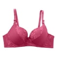 thumbnail image 3 of Asxite Bras for Women Plus Size Underwire Lace Push Up Loose and Breathable Daily, 3 of 5