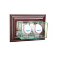 thumbnail image 2 of Perfect Cases and Frames Wall Mounted Double Baseball Display Case, 2 of 3