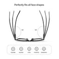 thumbnail image 4 of 3-Pack Women's Reading Glasses with Blue Light Blocking and Anti-Glare Features, 4 of 7