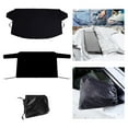 thumbnail image 2 of Car Front & Rear Windshield Snow Cover Protector Winter Snow Dust Frost Front Windshield, 2 of 8