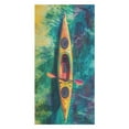 thumbnail image 6 of Colorful Kayaks Glide Across The Lake Oversized -Washed Lightweight Quick Dry Beach Towels - 32"x63", 6 of 7