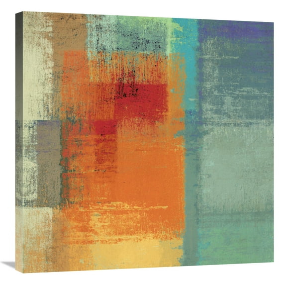 Global Gallery's 'Rainbow Segment II' by Ruggero Falcone Stretched Canvas Wall Art