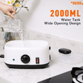 thumbnail image 6 of Aoresac 2500W Portable Handheld Steam Cleaner 2L Water Tank High Temperature Pressurized Steam Cleaning Machine with Brush Heads Gloves for Kitchen Bathroom Air Conditioner Refrigerator, 6 of 6