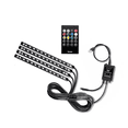 thumbnail image 1 of Tiras 48 Led  Bloosom Rgb Interior Control Remoto Luz Para Auto Usb Negro, 1 of 4