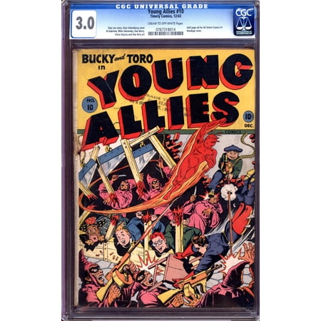 Young Allies #10 - CGC 3 Comic Book