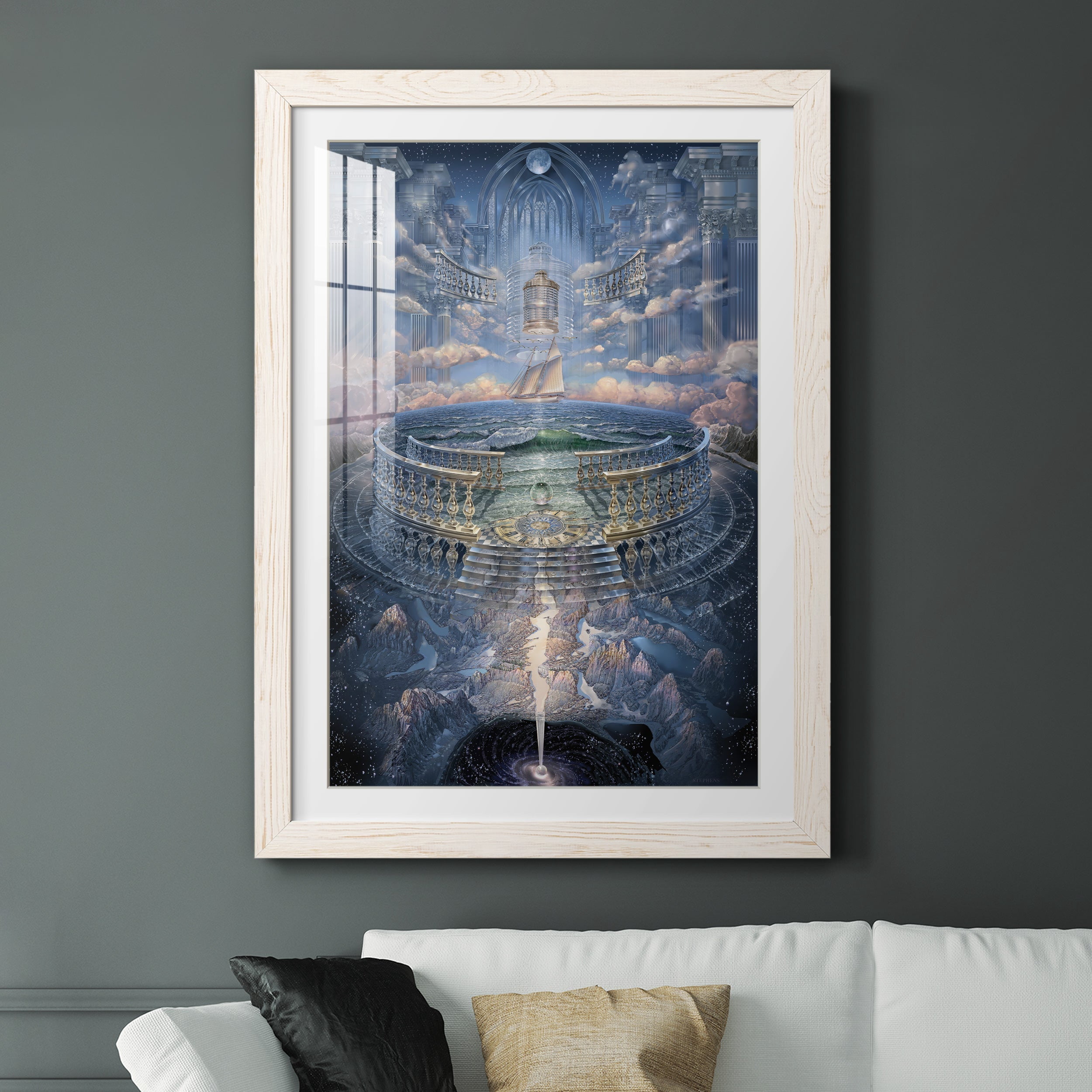 Solace II - Premium Framed Print - Distressed Barnwood Frame - Ready to Hang