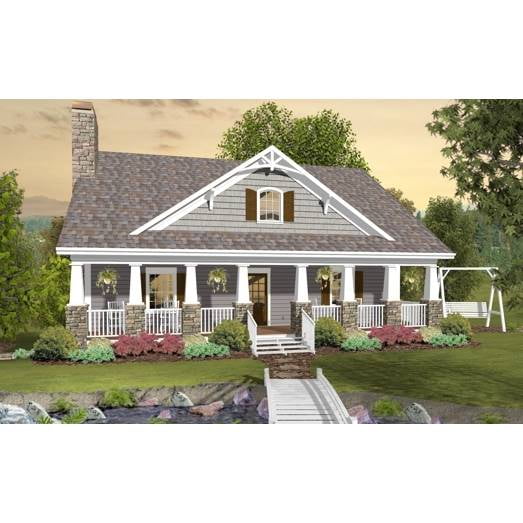 The House Designers THD3061 BuilderReady Blueprints to Build a