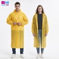 thumbnail image 2 of Capa Impermeable Portátil Para Lluvia Tipo Gabardina Amarillo, 2 of 7
