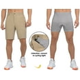 thumbnail image 3 of Little Donkey Andy Men's Cycling Shorts with Detachable Liner, Lightweight Padded Mountain Bike MTB Loose-fit Khaki S, 3 of 7