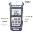 thumbnail image 4 of Amdohai Gray AUA-80A Handheld Optical Power Meter Fiber Light Decay Testers Machine Fiber Optic Cable Tester Visual Fault Locator, 4 of 8