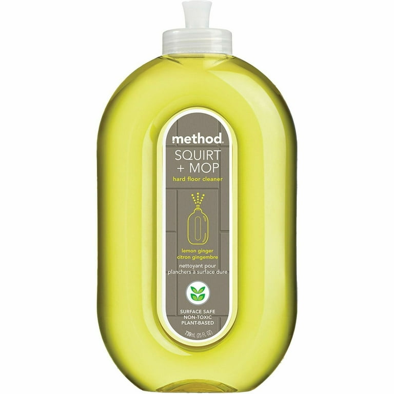 Squirt + Mop Hard Floor Cleaner, 25 oz Spray Bottle, Lemon Ginger Scent Squirt + Mop Hard Floor Cleaner, 25 oz Spray Bottle, Lemon Ginger Scent