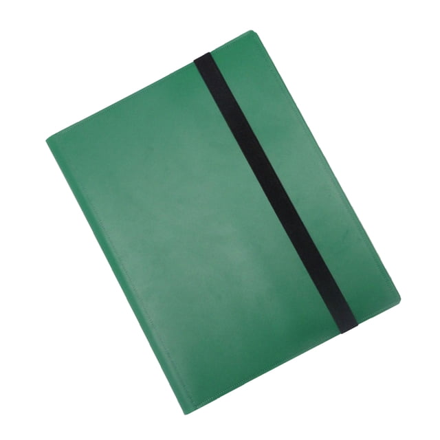 fastboy Large Capacity Portable Game Card Collective Book Basketball Football Baseball Athletes Cards Storage Album Protector Green