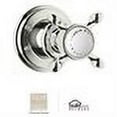 thumbnail image 2 of Perrin & Rowe Edwardian Trim Only For The 3/4" Wall Mounted Volume Control With 2 3/8" Diameter Escutcheon 9.18230 In Polished Nickel With Cross Handle, 2 of 2