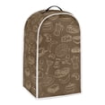 thumbnail image 2 of HELLHERO Dessert Sketch Design Dust Cover with Hand Strap Thickened Protective Case Lightweight Easy to Clean for Thanksgiving, 2 of 6