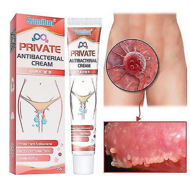 Tratamiento para aliviar la picazón, crema para alergias en la piel, partes privadas masculinas y femeninas genitales, 20g