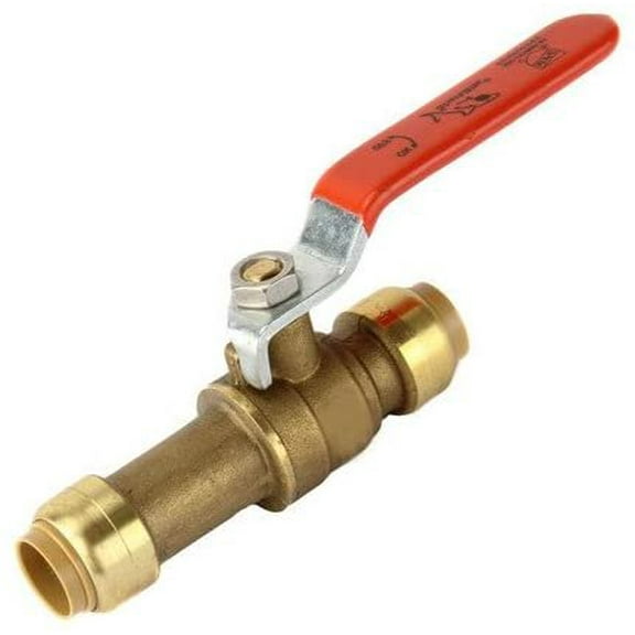 SharkBite Ball Valve - Easy Installation - 1/2 In, Multicolor