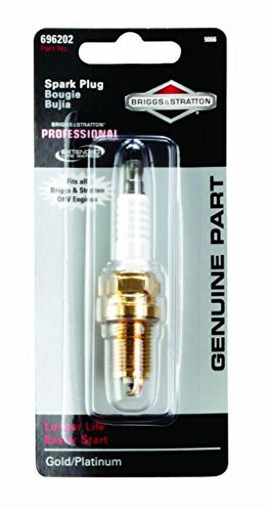 Briggs and Stratton 2PK Spark Plug For OHV Engines 496202 5066K # 5066B-2PK - image 2 of 3