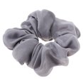 thumbnail image 2 of Coletero grande de seda gris Colcomx scrunchies para el cabello, 2 of 6