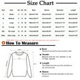thumbnail image 3 of yardsong 2025 Halloween Tops for Women Funny Ghost Print Shirts Loose Fall Fashion Tops 3D Printing Long Sleeve V-Neck Sweatshirt Red,XXL, 3 of 4