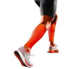 SVR Recovery Compression Calf Sleeve, Shock Orange, Adult-Small, Use for running, training, cycling, football, basketball & other team sports^Support.., By Shock Doctor