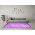 thumbnail image 3 of Ahgly Company Indoor Rectangle Oriental Purple Asian Inspired Area Rugs, 7' x 10', 3 of 4