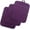Purple, variant on 3Pcs Pot Holders for Kitchen Heat Resistant, Cotton Hot Pads for Kitchen Counter Table, Kitchen Pot Holders with Pocket, 7X9inch