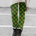 thumbnail image 2 of Leggings Navideños Para Mujer Leggings Con Forro Polar Moda Casual Impreso Span Cintura Alta Mantener Caliente Pantalones de Cuerpo Entero Odeerbi  ODB195814, 2 of 6