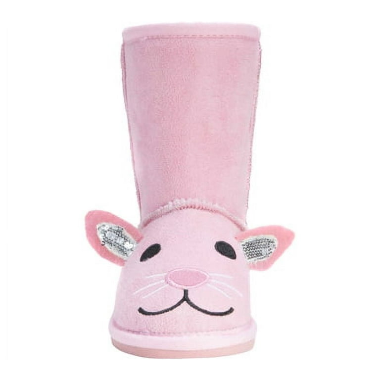 Pink bunny shop boots