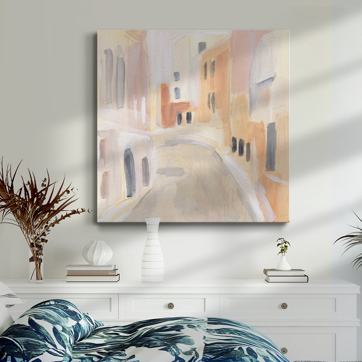 Wexford Home Llama Specs II-Premium Gallery Wrapped Canvas, 16" x 16" - Ready to Hang