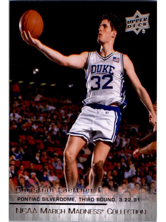 2014-15 Upper Deck March Madness Collection #CL3 Christian Laettner NBA Basketball Trading Card