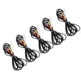 thumbnail image 2 of TENS Electrode Wire, Clip Electrode Wire Wear Resistant Portable Flexible Professional 5pcs For Travel For Men Women ANGGREK Otros, 2 of 8