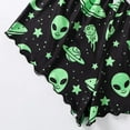 thumbnail image 5 of Sakmal Summer Pajamas for Women Set Sleeveless Shorts and Tank Halloween Cute Lounge Set Alien Print Crew Neck Pjs Sets for Women, 5 of 6