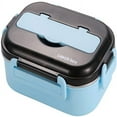 thumbnail image 2 of AMERTEER CABINAHOME Lunch Box  Bento Boxes for Student  Thermal Insulation Bento Lunch Box   High-Grade Stainless Steel Liner  Lunch Containers for Kids Lunch Box Stainless Steel Utensil, 2 of 9