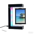 thumbnail image 3 of Magnetic Levitation Photo Frame, LED Light Three Sided Photo Display, Floating Picture Frame, 1 Count, 3 of 5