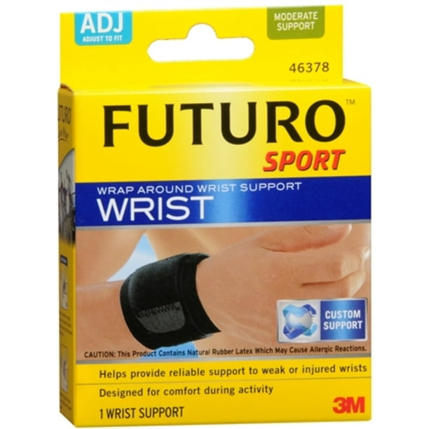 FUTURO Sport Wrap Around Wrist Support Adjustable, Moderate Support 1