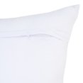 thumbnail image 3 of Ox Bay Ariya Yellow/Ivory Chevron Cotton Adult Decorative Throw Pillow Cover, 3 of 14