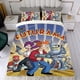 thumbnail image 4 of Futurama Conjunto de sábanas temático, trío de piezas, cómodo y amigable con la piel, diseño único, regalo de decoración para el hogar para familiares, amigos y fans,140cm *210cm, 4 of 6