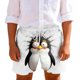 thumbnail image 2 of Pantalones cortos de playa para niños y niñas, de color liso, con estampado bonito, transpirables y con bolsillos, para verano, 2 of 9