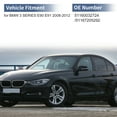 thumbnail image 2 of Reemplazo de tapa de espejo lateral derecho para pasajero ABS de 1 pieza en gris para BMW 3 SERIES E90 E91 2008-2012, 2 of 7