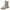 Khaki, variant on Fesfesfes Women's Boots Fashion Solid Boots Zipper Round Midheel Boots Shoes 5.5(36)