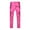 Pink, variant on Women Quick Dry Hiking Pants Oversized Fit Color Block Patchwork Button Zipper Elastic Waist Trousers Outdoor Soft Shell Waterproof Climbing Pants Purple L