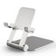 thumbnail image 2 of Soporte plegable de aluminio para teléfono y tableta | Base portátil ajustable para escritorio | Soporte metálico resistente para teléfonos, tabletas y portátiles | Diseño ergonómico para juegos y, 2 of 9