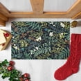 thumbnail image 4 of TIELUTT Cartoon Flower Print Kitchen Carpet Cartoon Fish Print Kitchen Carpet Washable Cushion Initial Blankets and Throws Furry Carpet Rug Couch Blankets Warm Throw Rugs Living Room Big Bedroom Rugs, 4 of 7