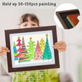 thumbnail image 2 of Golden State Art, 10x12.5 Kids Art Frames, Front-Opening, Great for Kids Drawings, Artworks, Children Art Projects, Schoolwork, Home or Office (Walnut, Set of 8), 2 of 7