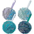 thumbnail image 1 of 4 Pack Shower Bath Sponge Shower Loofahs Balls 60g/pcs For Body Wash Bathroom Men Women Flower Color, 1 of 5