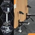 thumbnail image 2 of Elevadores de muebles EnryKuo Arm Jack, paquete de 2 unidades, acero inoxidable, 2 of 7