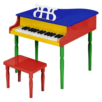 Schoenhut Musical 30-Key Fancy Baby Grand Piano Instrument