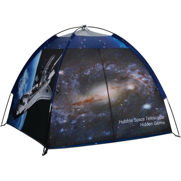 Mnagant Play Tent for Boys and Girls- Space Shuttle Atlantis with Hubble Dome Tent for Kids Gift- ToddlerPop Up Tent Playhouse for Indoor Imaginative and Physical Play- 47" x 47" x 43 "